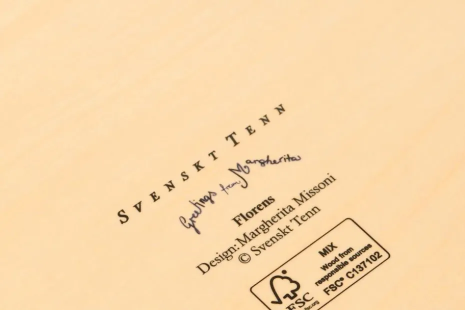 Bricka Greetings from Margherita