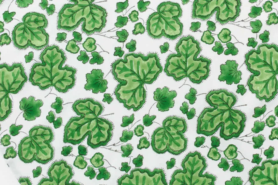 Duk Blocktryck The Figue Leaf