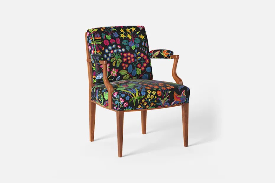 Karmstol 969 Kederband Sitthöjd 47 cm