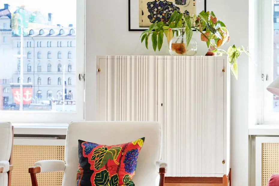 Karmstol 969 Kederband Sitthöjd 47 cm