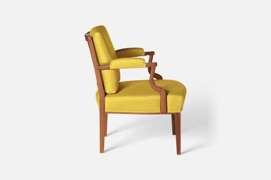 Karmstol 969 Kederband Sitthöjd 43 cm