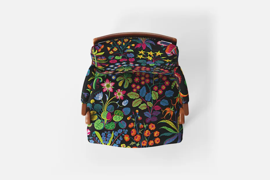 Karmstol 969 Kederband Sitthöjd 43 cm