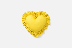 Kudde Hjärta med Volang