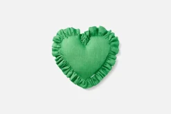 Kudde Hjärta med Volang