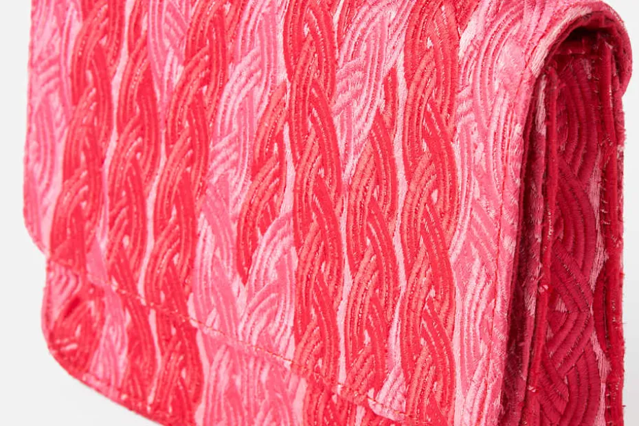 Kuvertväska Stor Fläta