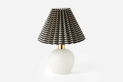 Lampskärm Plisserad