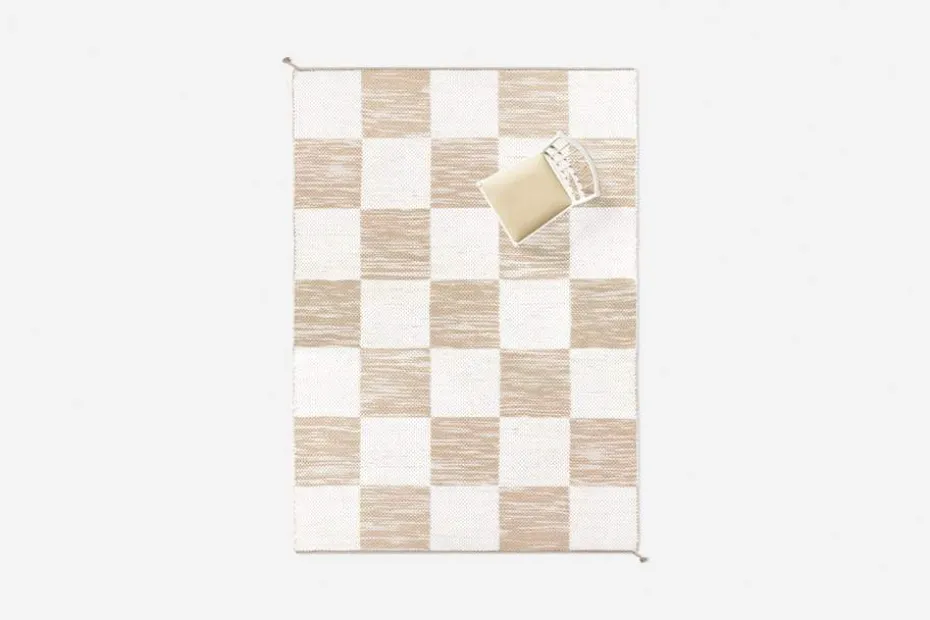 Matta Dubbelbindning Schackruta