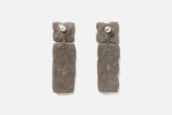 Örhänge Puffig Ruta