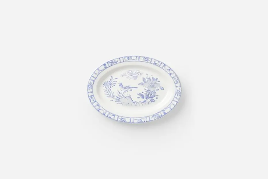 Uppläggningsfat Oiseau Bleu